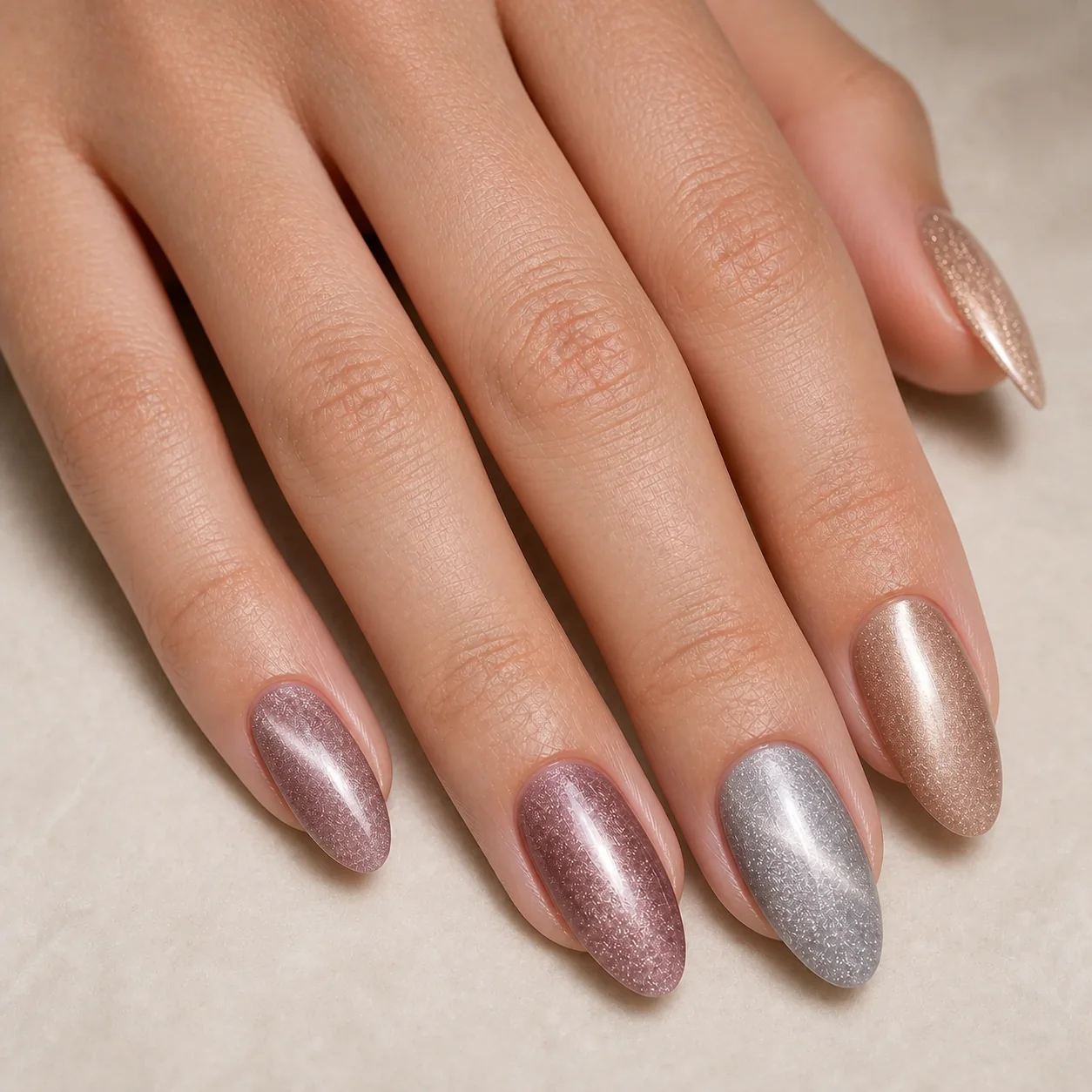 Velvet cat eye nails for 2026
